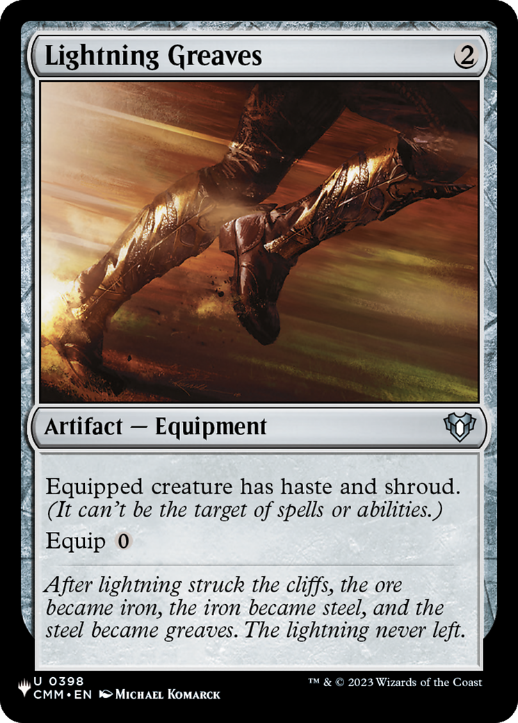 Lightning Greaves (CMM) [The List] | Gear Gaming Bentonville