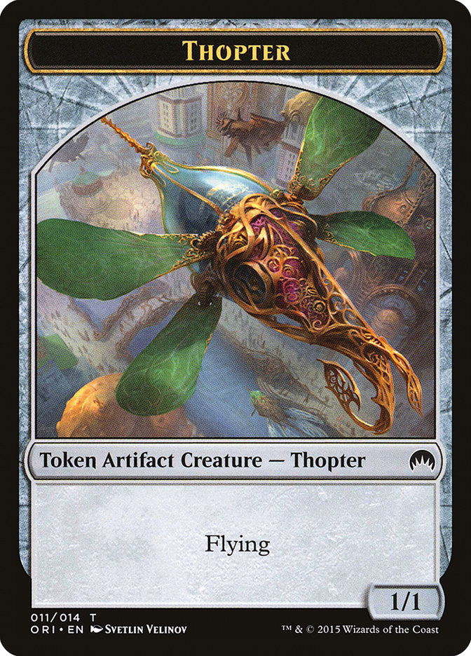 Thopter Token (011/014) [Magic Origins Tokens] | Gear Gaming Bentonville