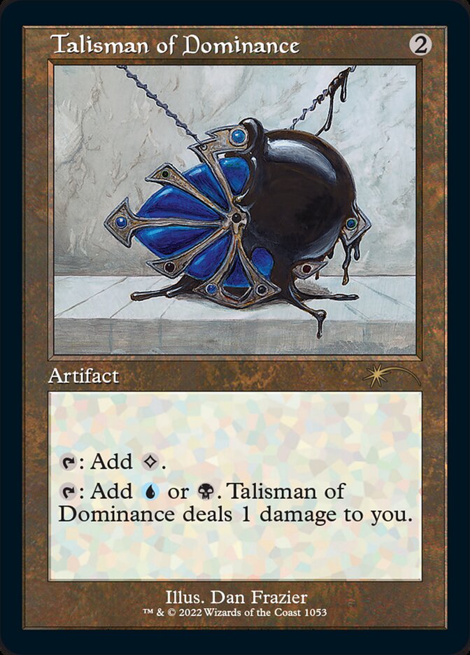 Talisman of Dominance (Foil Etched) [Secret Lair Drop Series] | Gear Gaming Bentonville