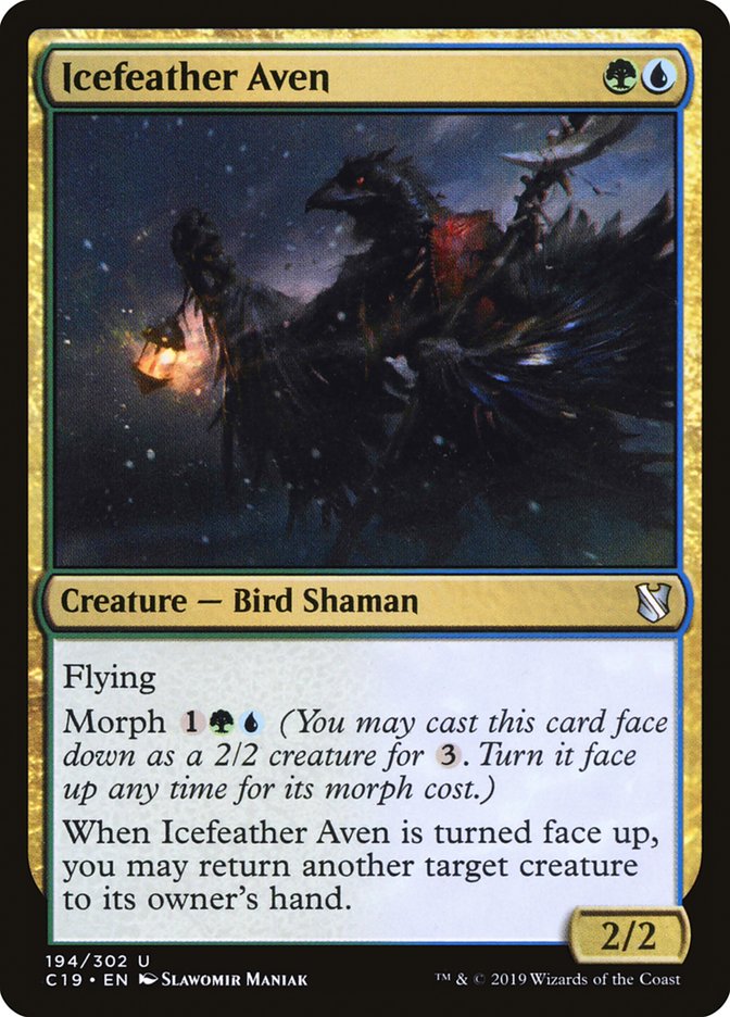 Icefeather Aven [Commander 2019] | Gear Gaming Bentonville