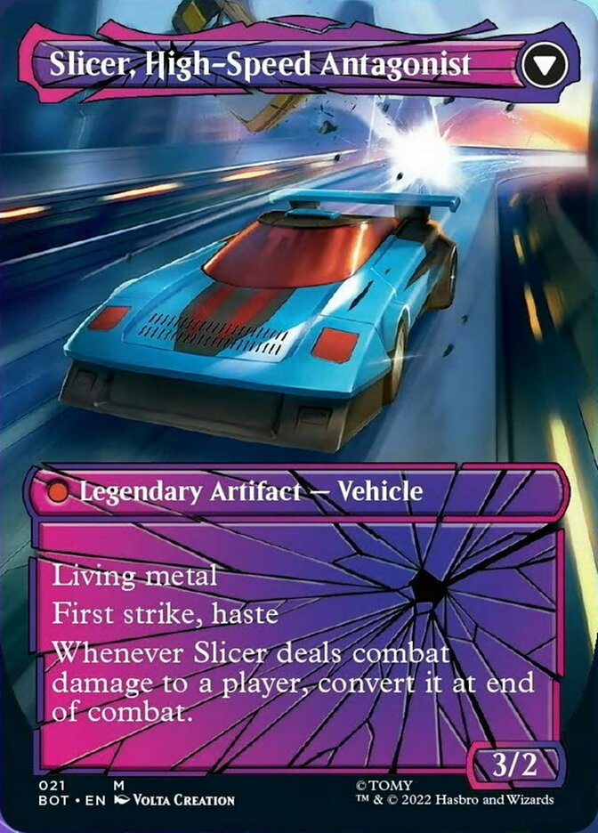 Slicer, Hired Muscle // Slicer, High-Speed Antagonist (Shattered Glass) [Transformers] | Gear Gaming Bentonville