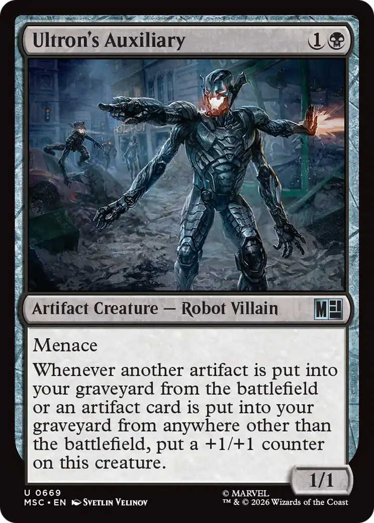 Ultron's Auxiliary [Marvel Super Heroes Commander] | Gear Gaming Bentonville