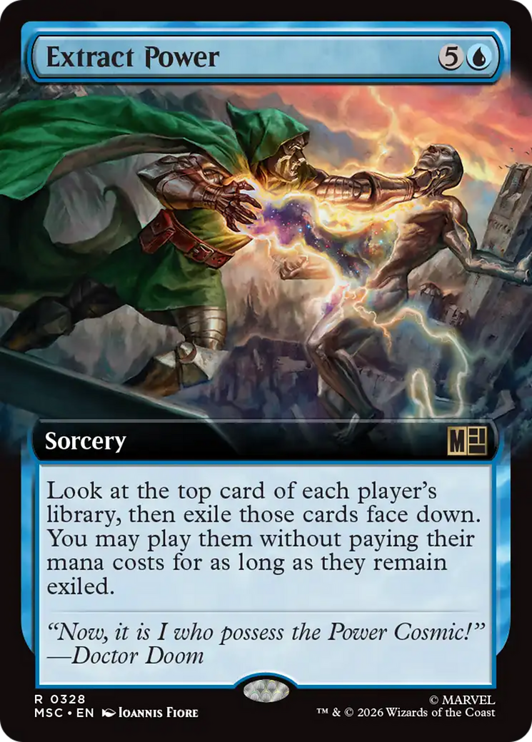 Extract Power (Extended Art) [Marvel Super Heroes Commander] | Gear Gaming Bentonville