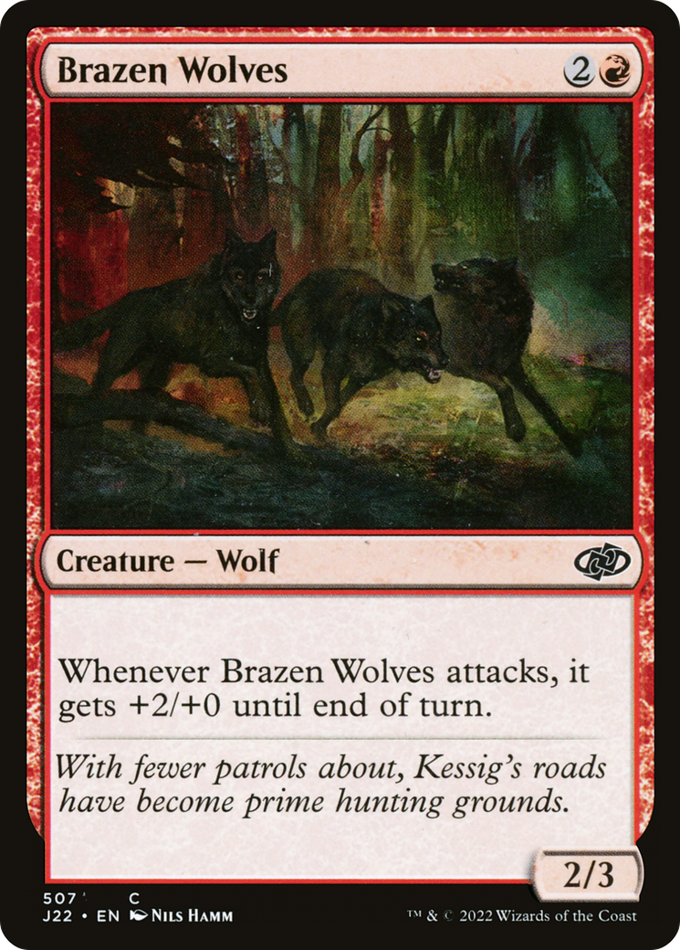 Brazen Wolves [Jumpstart 2022] | Gear Gaming Bentonville