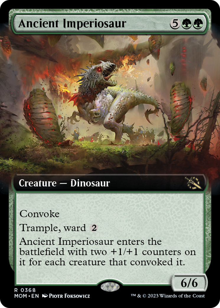 Ancient Imperiosaur (Extended Art) [March of the Machine] | Gear Gaming Bentonville