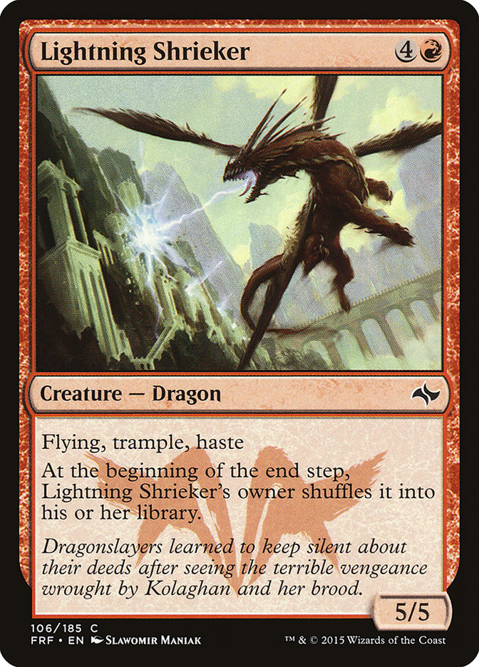 Lightning Shrieker [Fate Reforged] | Gear Gaming Bentonville