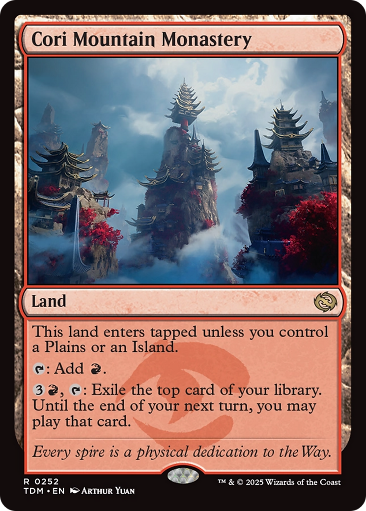 Cori Mountain Monastery [Tarkir: Dragonstorm] | Gear Gaming Bentonville