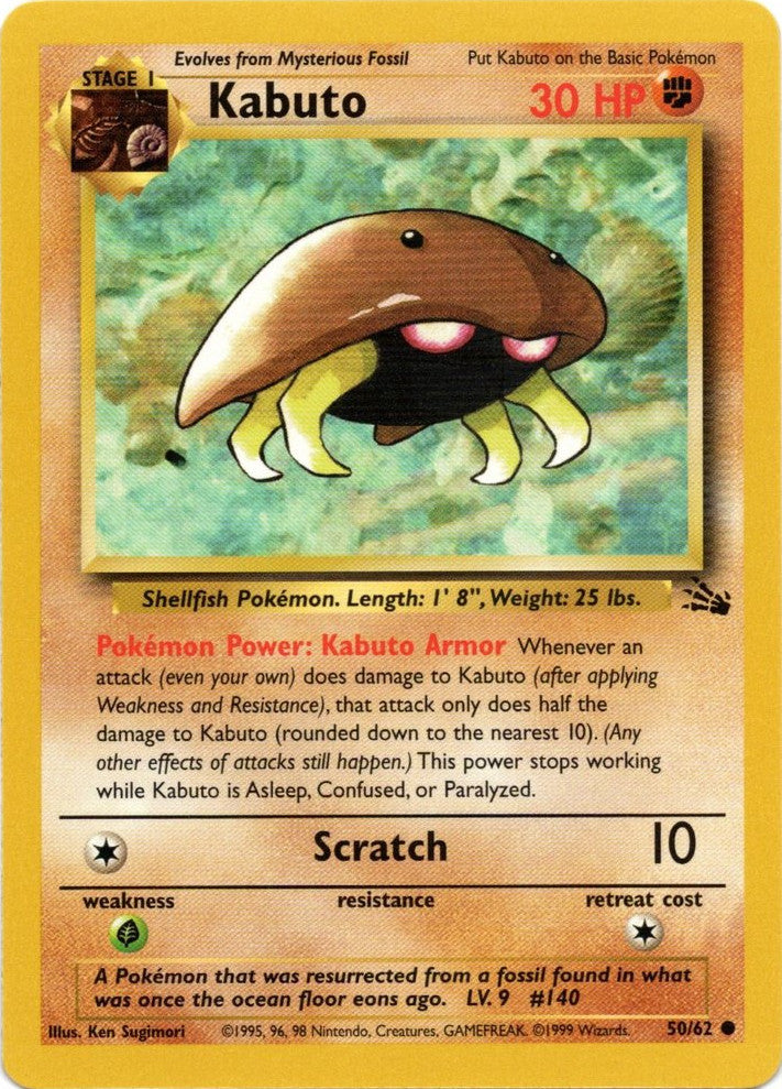 Kabuto (50/62) [Fossil Unlimited] | Gear Gaming Bentonville