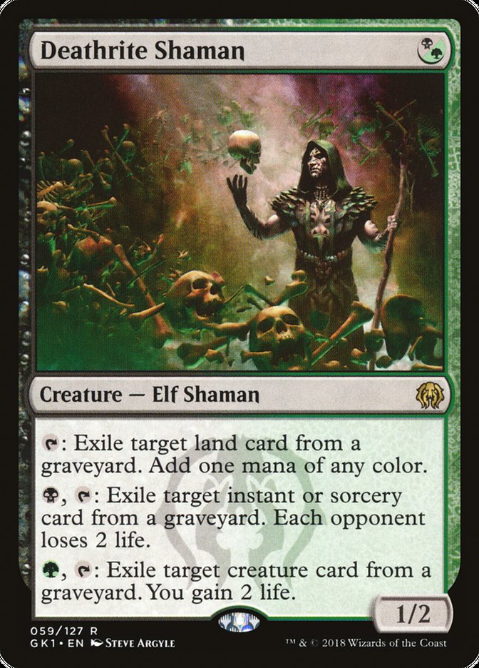 Deathrite Shaman [Guilds of Ravnica Guild Kit] | Gear Gaming Bentonville