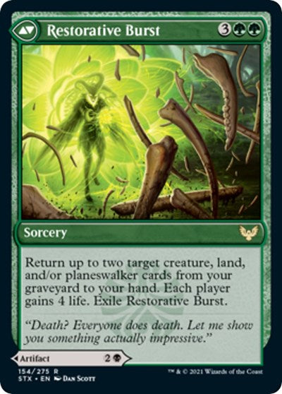Pestilent Cauldron // Restorative Burst [Strixhaven: School of Mages Prerelease Promos] | Gear Gaming Bentonville