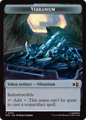 Angel (004) // Vibranium (015) Double-Sided Token [Marvel Super Heroes Commander Tokens] | Gear Gaming Bentonville