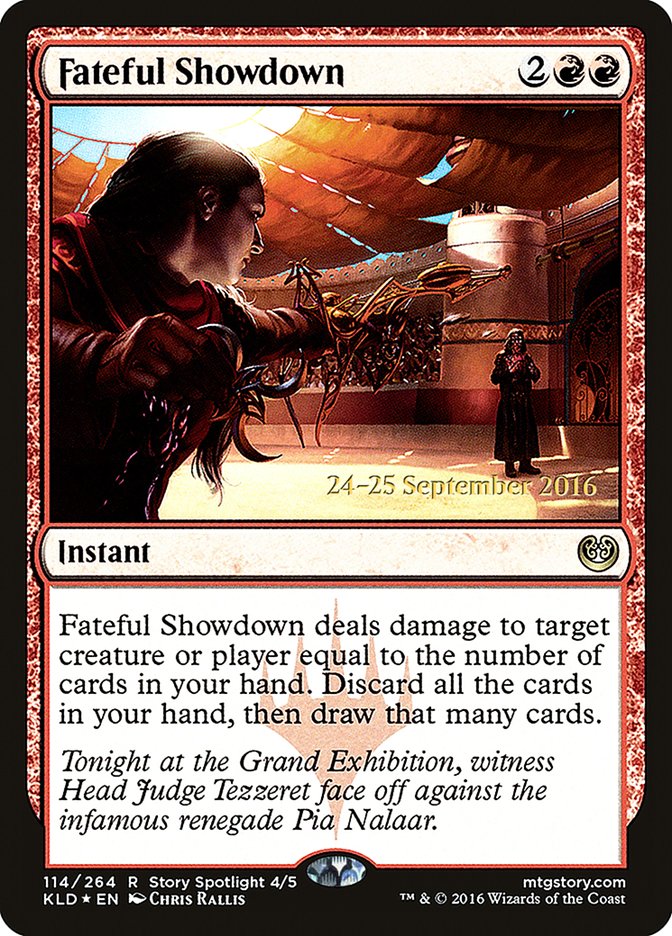 Fateful Showdown [Kaladesh Prerelease Promos] | Gear Gaming Bentonville