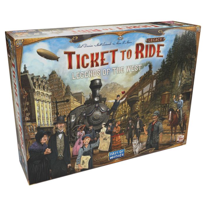 Ticket to Ride: Legacy: Legends of the West | Gear Gaming Bentonville