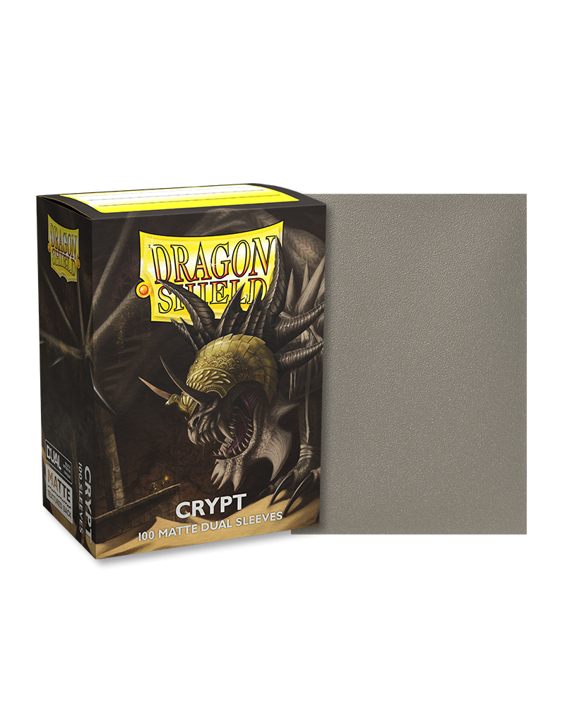 Standard Dragon Shield Dual Matte Sleeves – Crypt (100ct) | Gear Gaming Bentonville