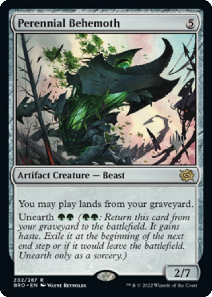 Perennial Behemoth (Promo Pack) [The Brothers' War Promos] | Gear Gaming Bentonville