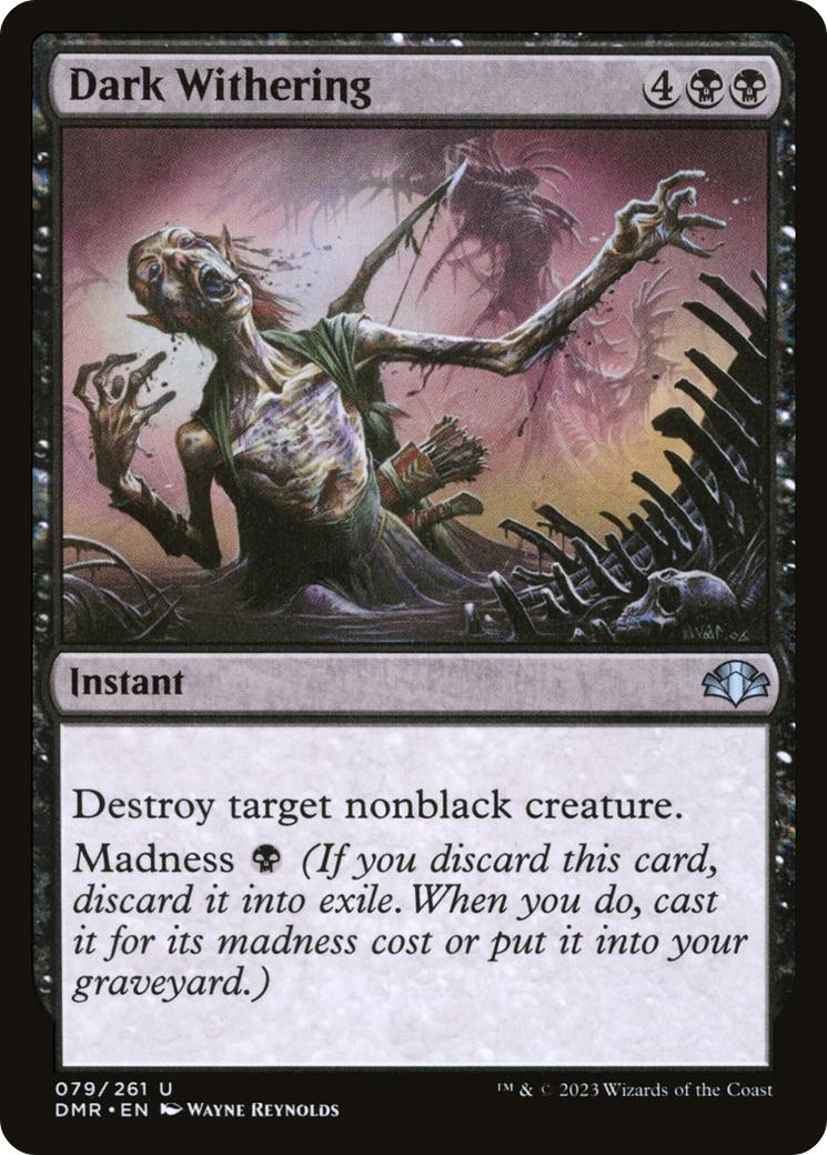 Dark Withering [Dominaria Remastered] | Gear Gaming Bentonville