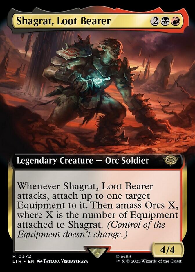 Shagrat, Loot Bearer (Extended Art) [The Lord of the Rings: Tales of Middle-Earth] | Gear Gaming Bentonville