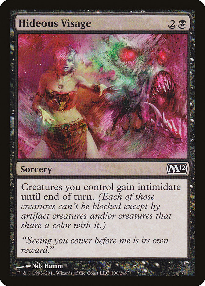 Hideous Visage [Magic 2012] | Gear Gaming Bentonville