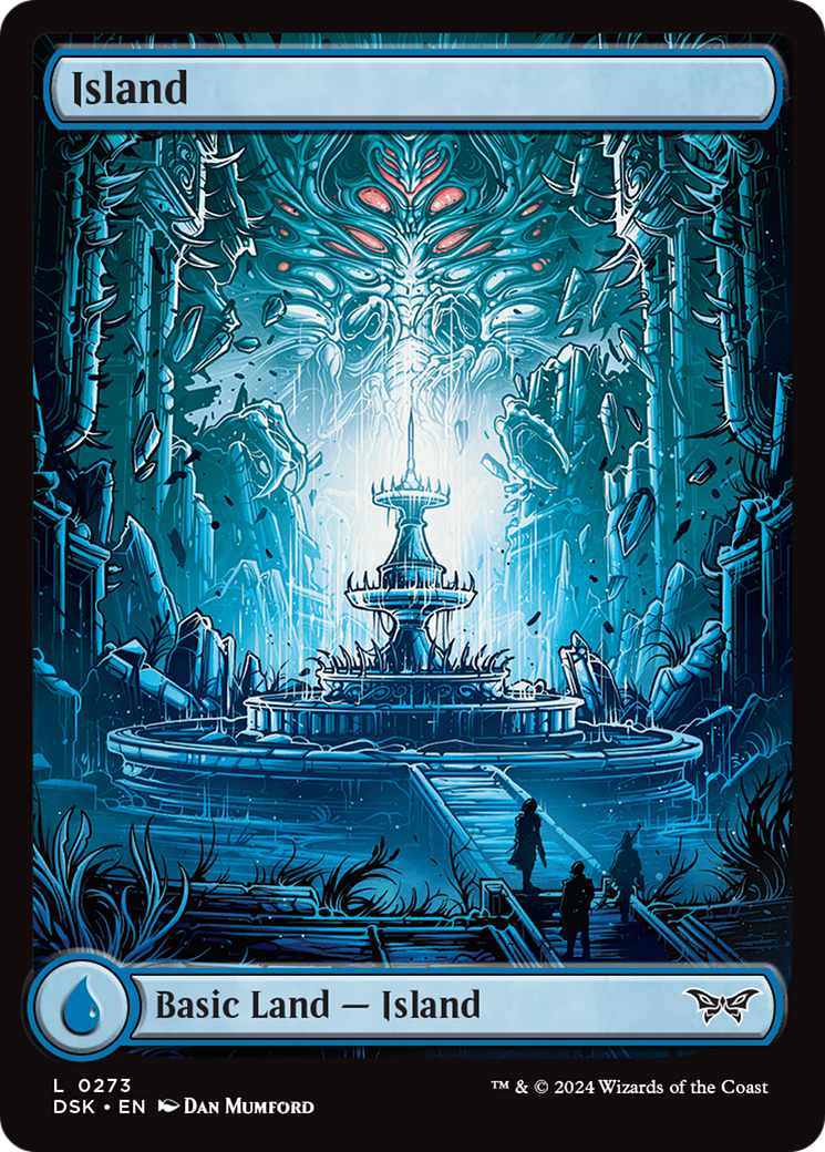 Island (273) - Full Art [Duskmourn: House of Horror] | Gear Gaming Bentonville