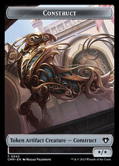 Treasure // Construct (0042) Double-Sided Token [Commander Masters Tokens] | Gear Gaming Bentonville