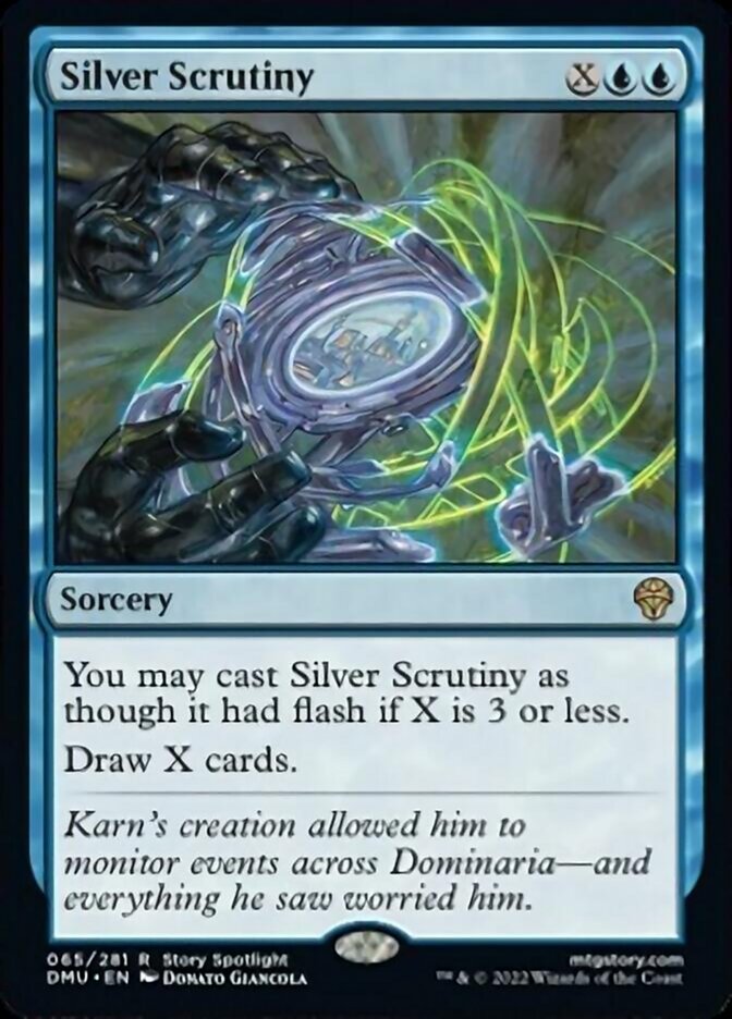 Silver Scrutiny [Dominaria United] | Gear Gaming Bentonville
