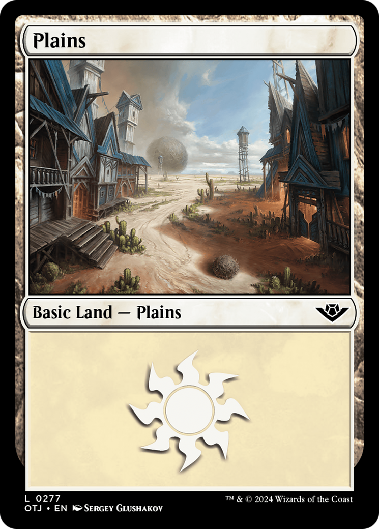 Plains (0277) [Outlaws of Thunder Junction] | Gear Gaming Bentonville