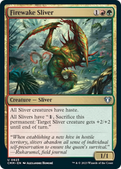 Firewake Sliver [Commander Masters] | Gear Gaming Bentonville