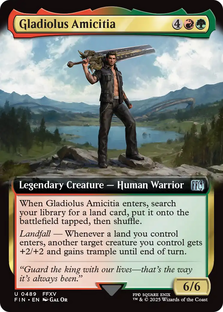 Gladiolus Amicitia (Extended Art) [FINAL FANTASY] | Gear Gaming Bentonville