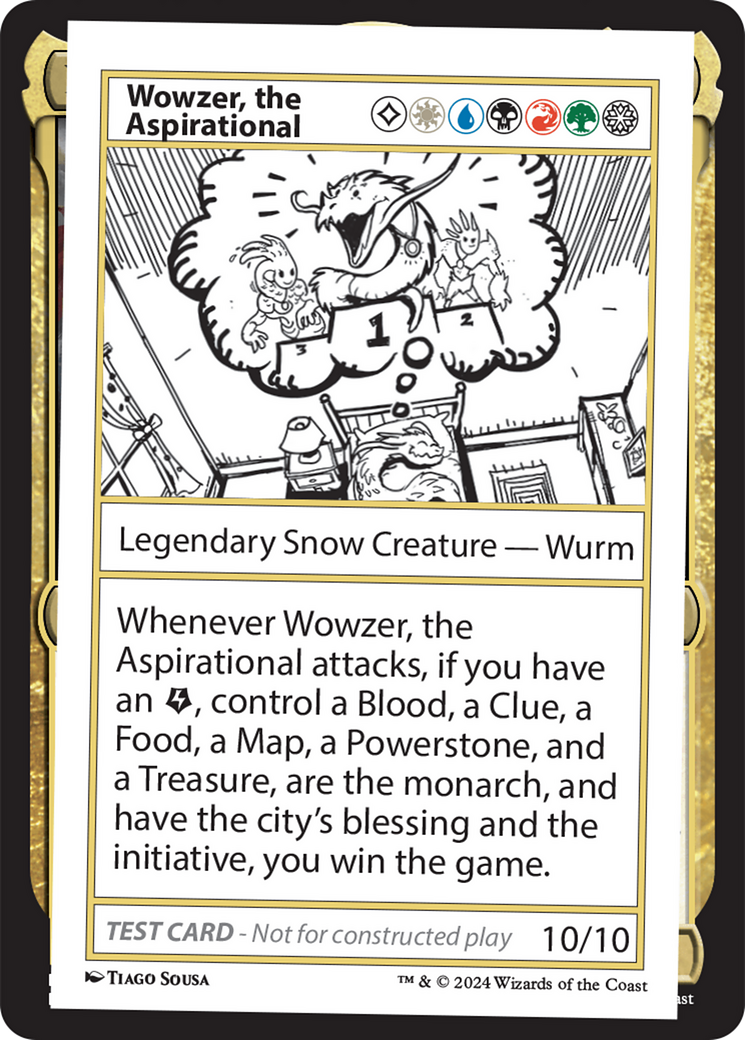 Wowzer, the Aspirational [Mystery Booster 2 Playtest Cards] | Gear Gaming Bentonville