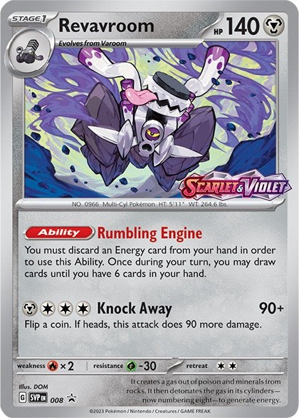 Revavroom (008) [Scarlet & Violet: Black Star Promos] | Gear Gaming Bentonville