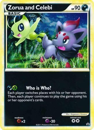 Zorua and Celebi (Jumbo Card) [Miscellaneous Cards] | Gear Gaming Bentonville