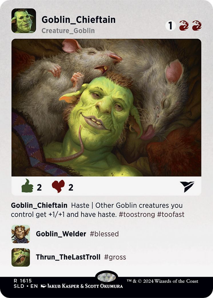 Goblin Chieftain [Secret Lair Drop Series] | Gear Gaming Bentonville