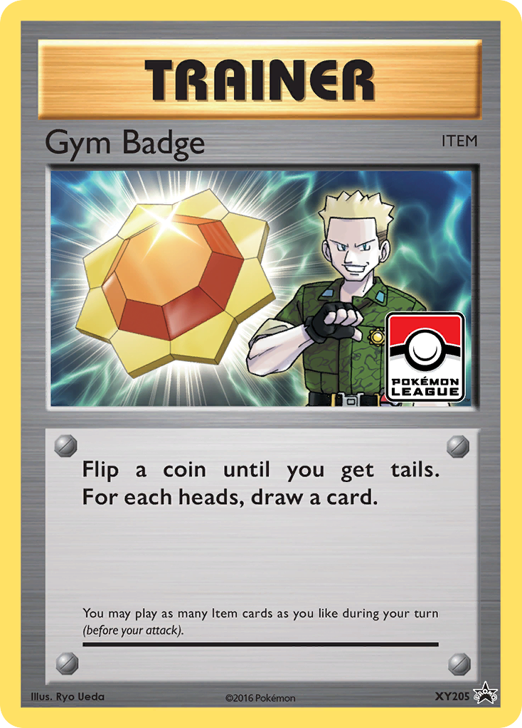 Gym Badge (XY205) (Lt. Surge) [XY: Black Star Promos] | Gear Gaming Bentonville