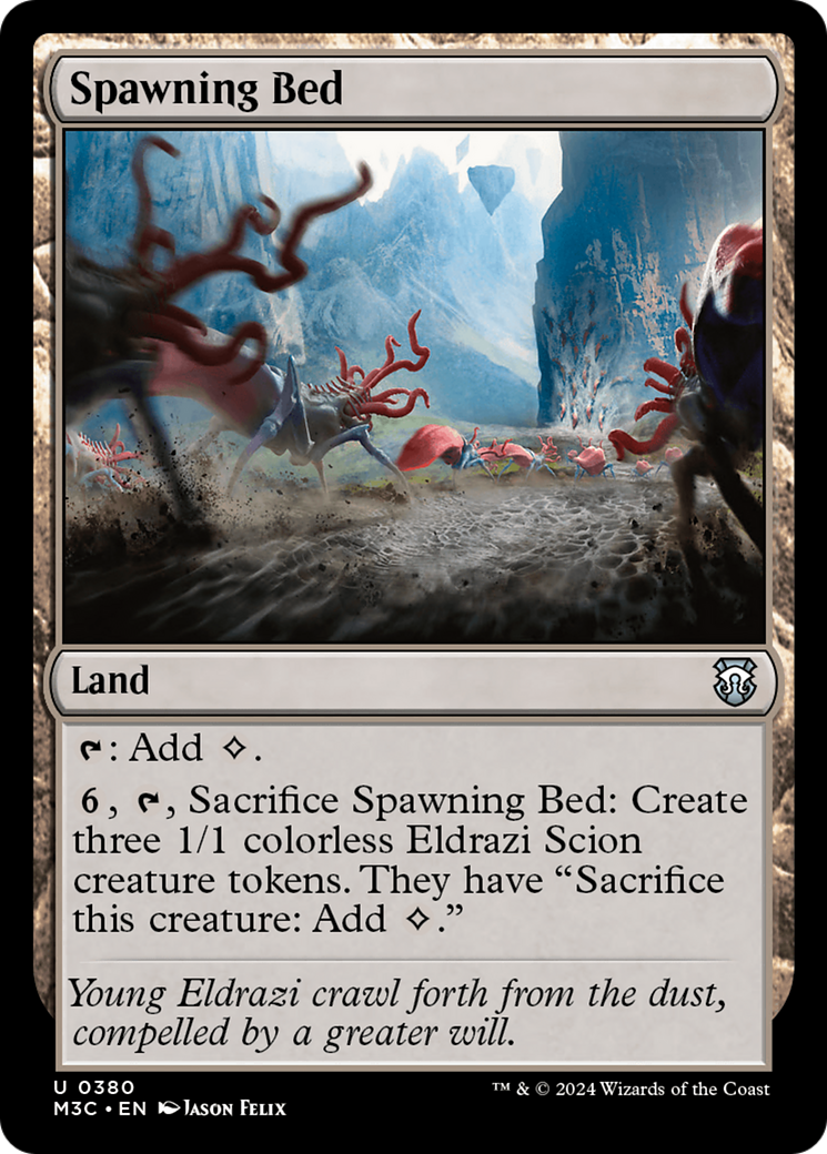 Spawning Bed (Ripple Foil) [Modern Horizons 3 Commander] | Gear Gaming Bentonville