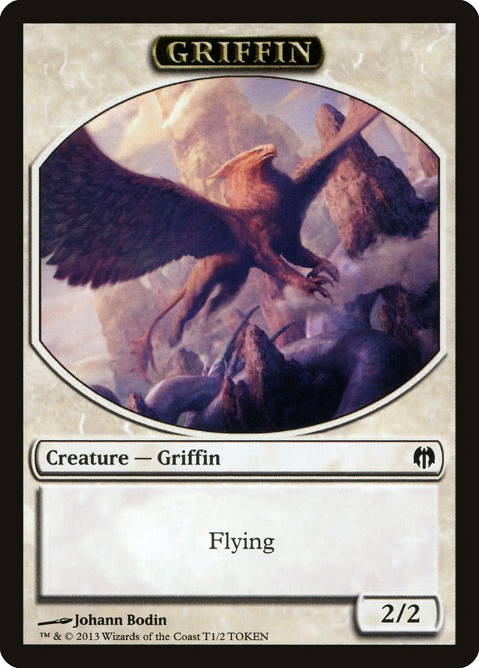 Griffin Token [Duel Decks: Heroes vs. Monsters Tokens] | Gear Gaming Bentonville