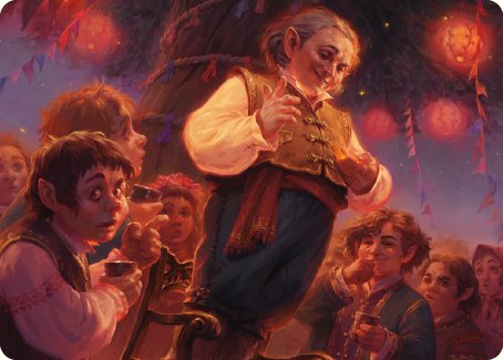 Bilbo, Retired Burglar Art Card [The Lord of the Rings: Tales of Middle-earth Art Series] | Gear Gaming Bentonville