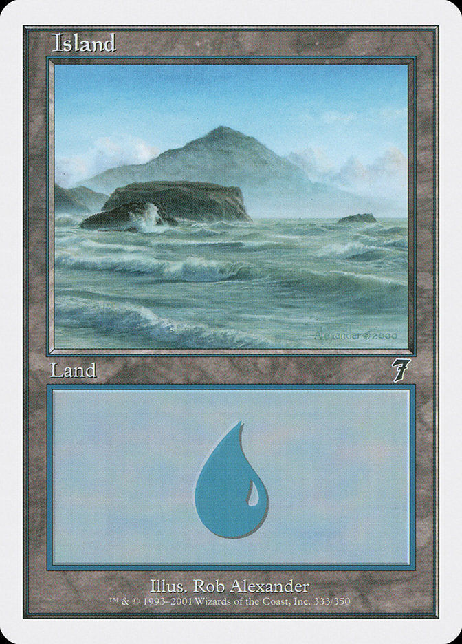 Island (333) [Seventh Edition] | Gear Gaming Bentonville