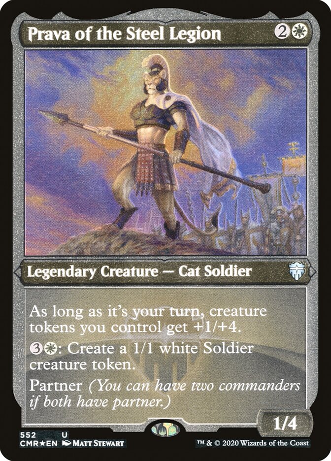 Prava of the Steel Legion (Etched) [Commander Legends] | Gear Gaming Bentonville