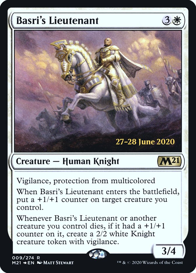 Basri's Lieutenant [Core Set 2021 Prerelease Promos] | Gear Gaming Bentonville