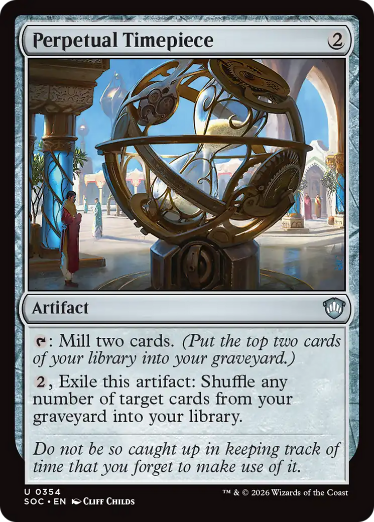 Perpetual Timepiece [Secrets of Strixhaven Commander] | Gear Gaming Bentonville