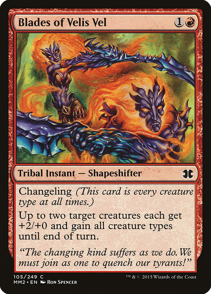 Blades of Velis Vel [Modern Masters 2015] | Gear Gaming Bentonville