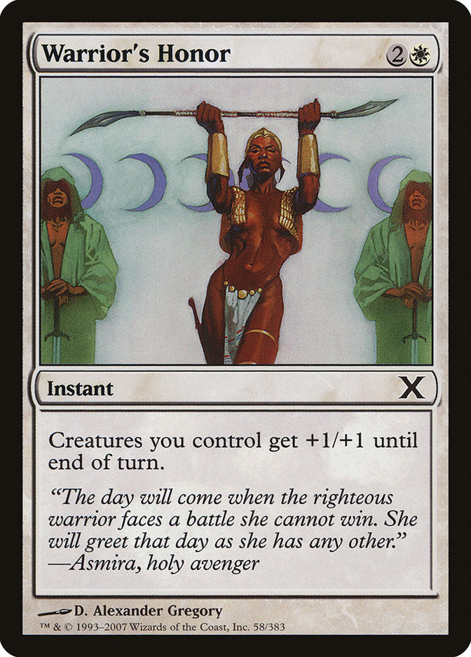 Warrior's Honor [Tenth Edition] | Gear Gaming Bentonville