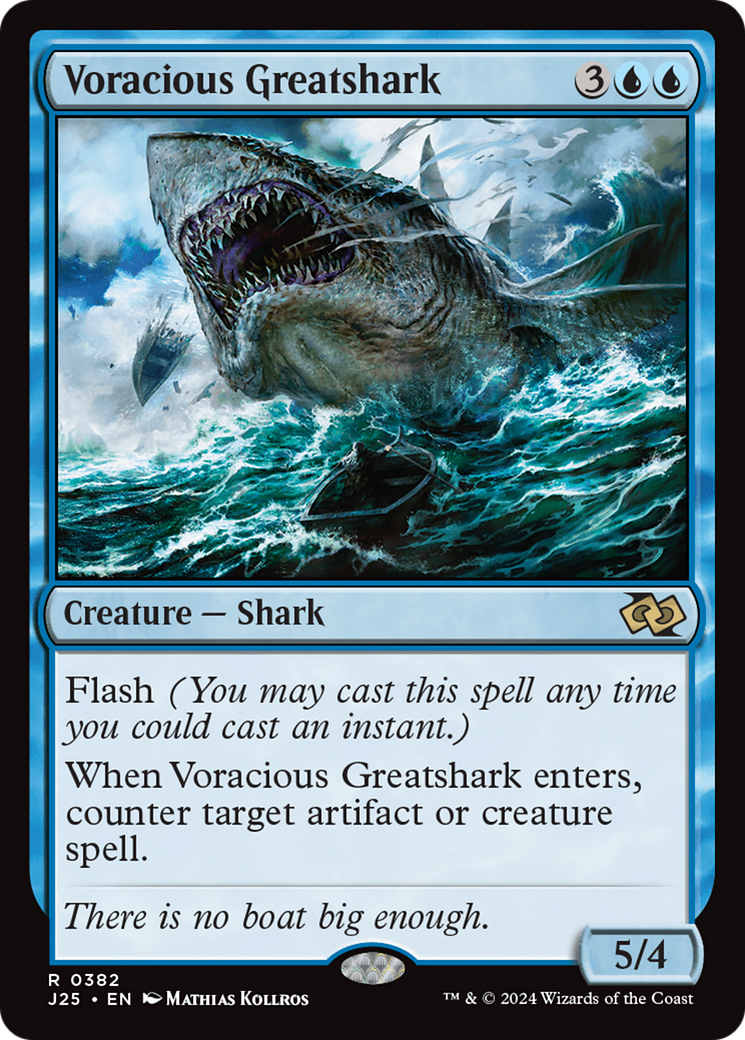 Voracious Greatshark [Foundations Jumpstart] | Gear Gaming Bentonville