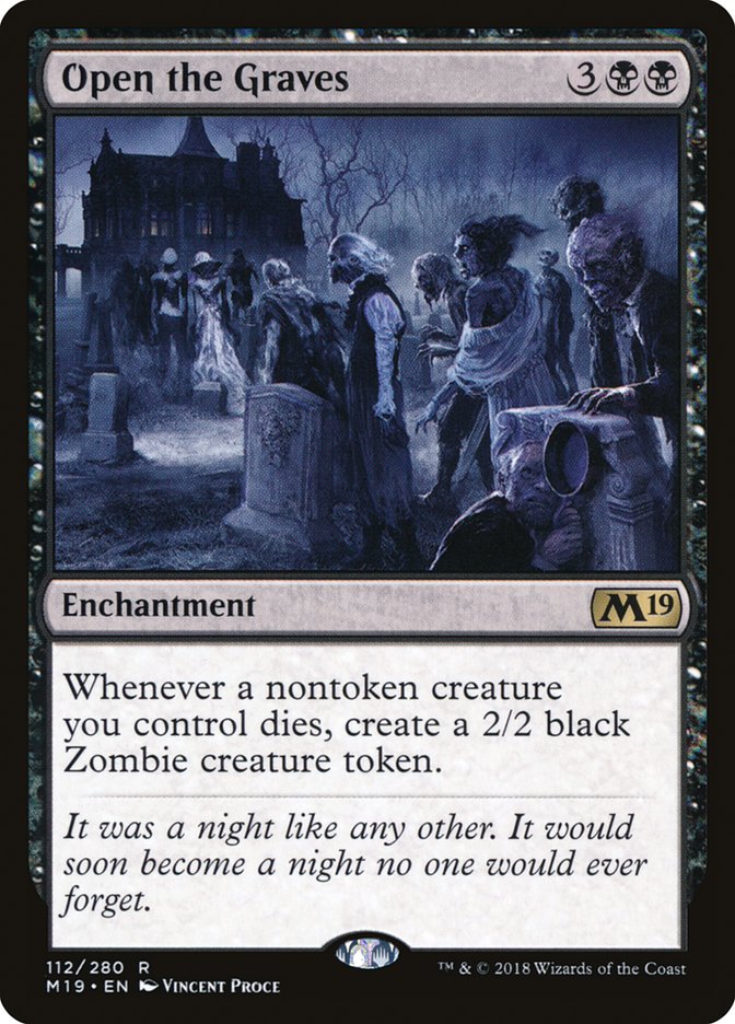 Open the Graves [Core Set 2019] | Gear Gaming Bentonville