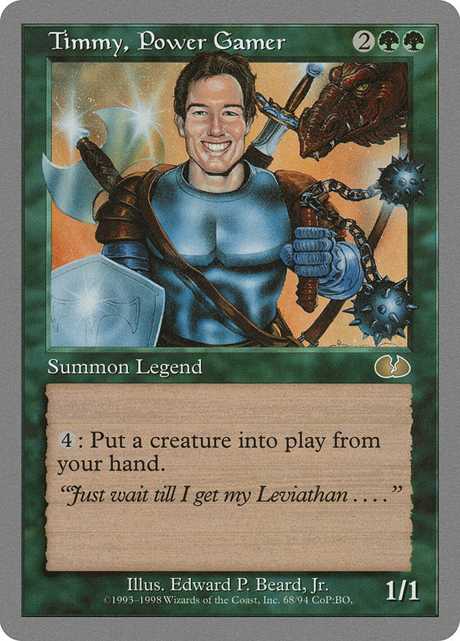 Timmy, Power Gamer [Unglued] | Gear Gaming Bentonville