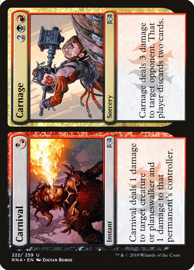 Carnival // Carnage [Ravnica Allegiance] | Gear Gaming Bentonville