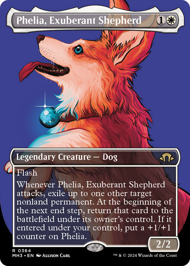 Phelia, Exuberant Shepherd (Borderless) [Modern Horizons 3] | Gear Gaming Bentonville