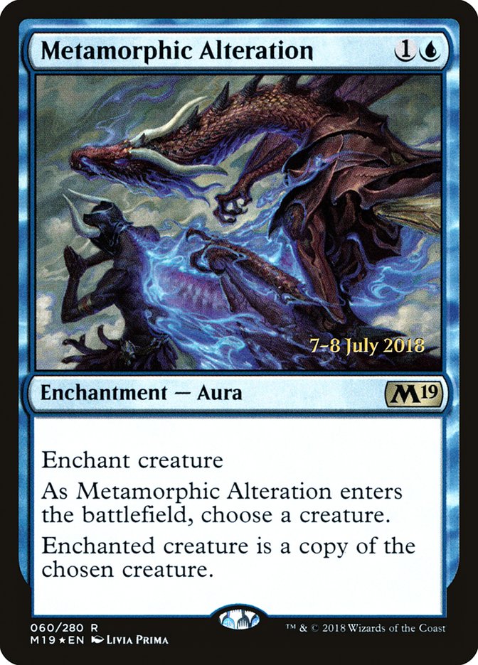 Metamorphic Alteration [Core Set 2019 Prerelease Promos] | Gear Gaming Bentonville