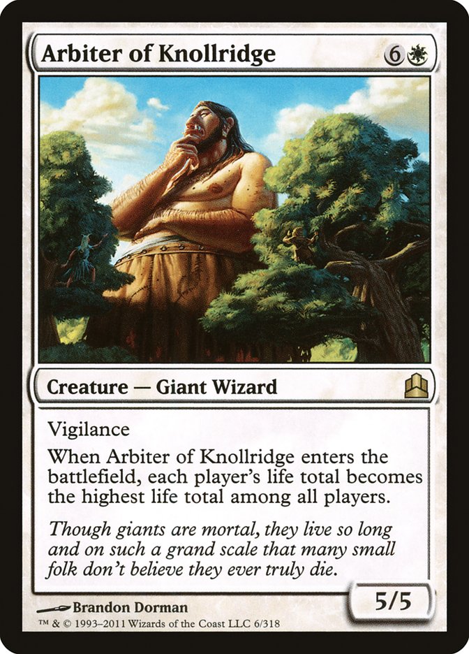 Arbiter of Knollridge [Commander 2011] | Gear Gaming Bentonville
