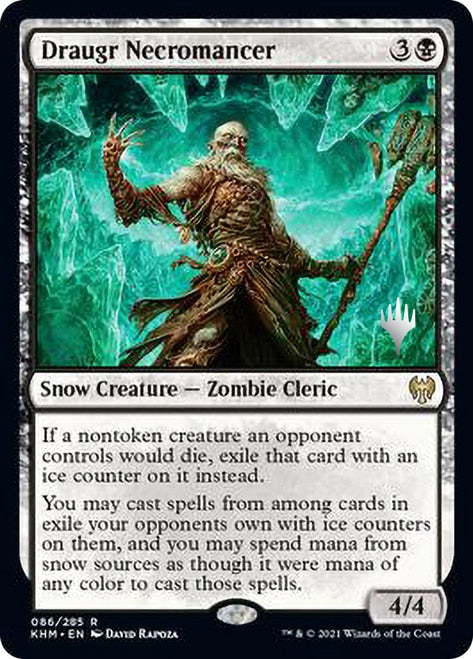 Draugr Necromancer (Promo Pack) [Kaldheim Promos] | Gear Gaming Bentonville